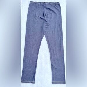 Faded Glory Bottom Stretchy Soft Blue Denim Leggins XL (14-16) Junior